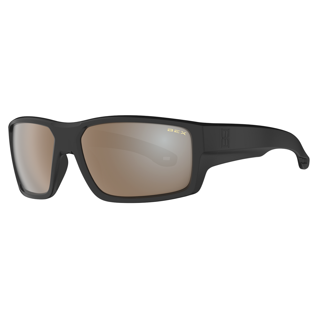 Sunglasses Crusher S76BBS Black Brown Silver#color_black-brown-silver