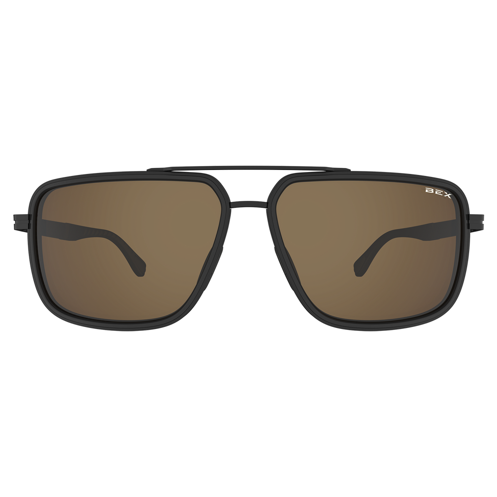 Sunglasses Dusk S144BKBRSL Black Brown Silver#color_black-brown-silver