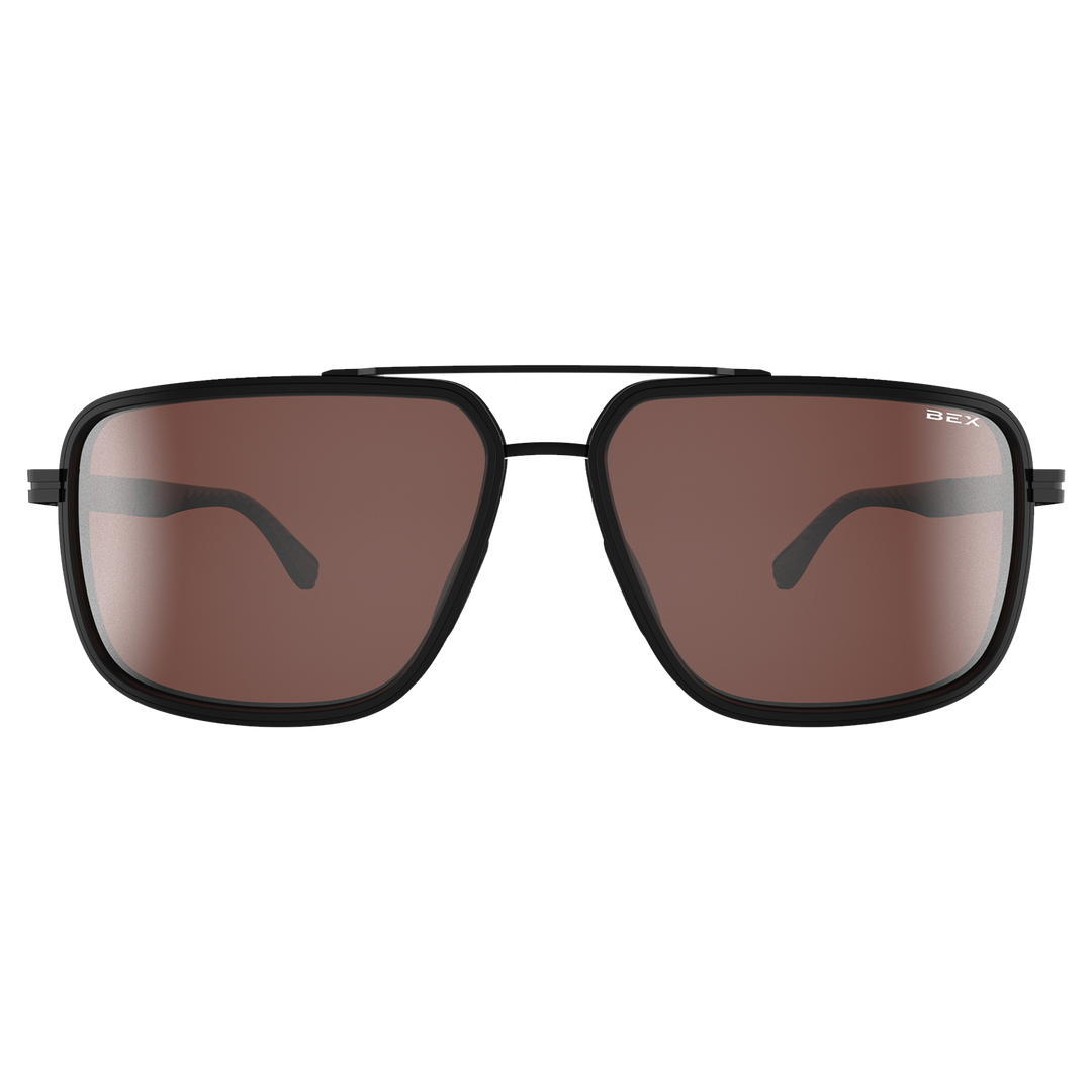 Sunglasses Dusk S144BKBRSL Black Brown Silver#color_black-brown-silver