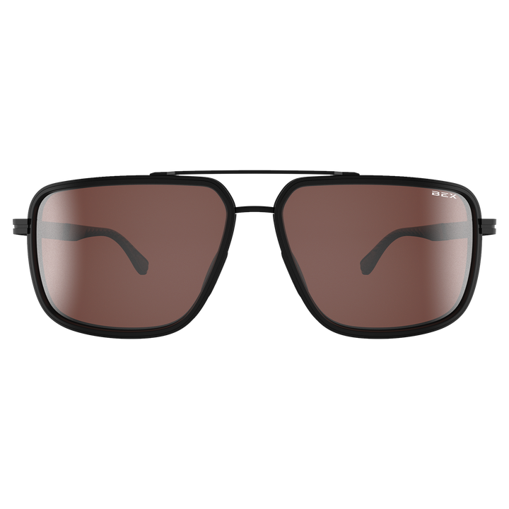Sunglasses Dusk S144BKBRSL Black Brown Silver#color_black-brown-silver