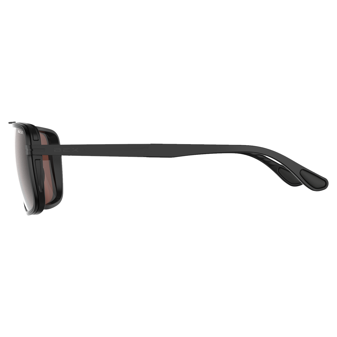 Sunglasses Dusk S144BKBRSL Black Brown Silver#color_black-brown-silver