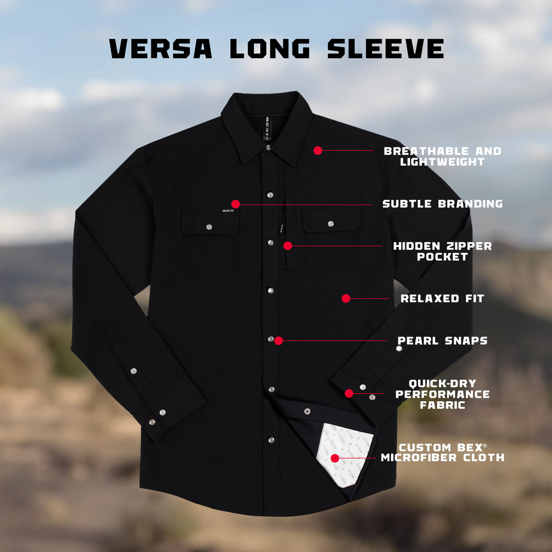 VERSA Long Sleeve Black #color_black