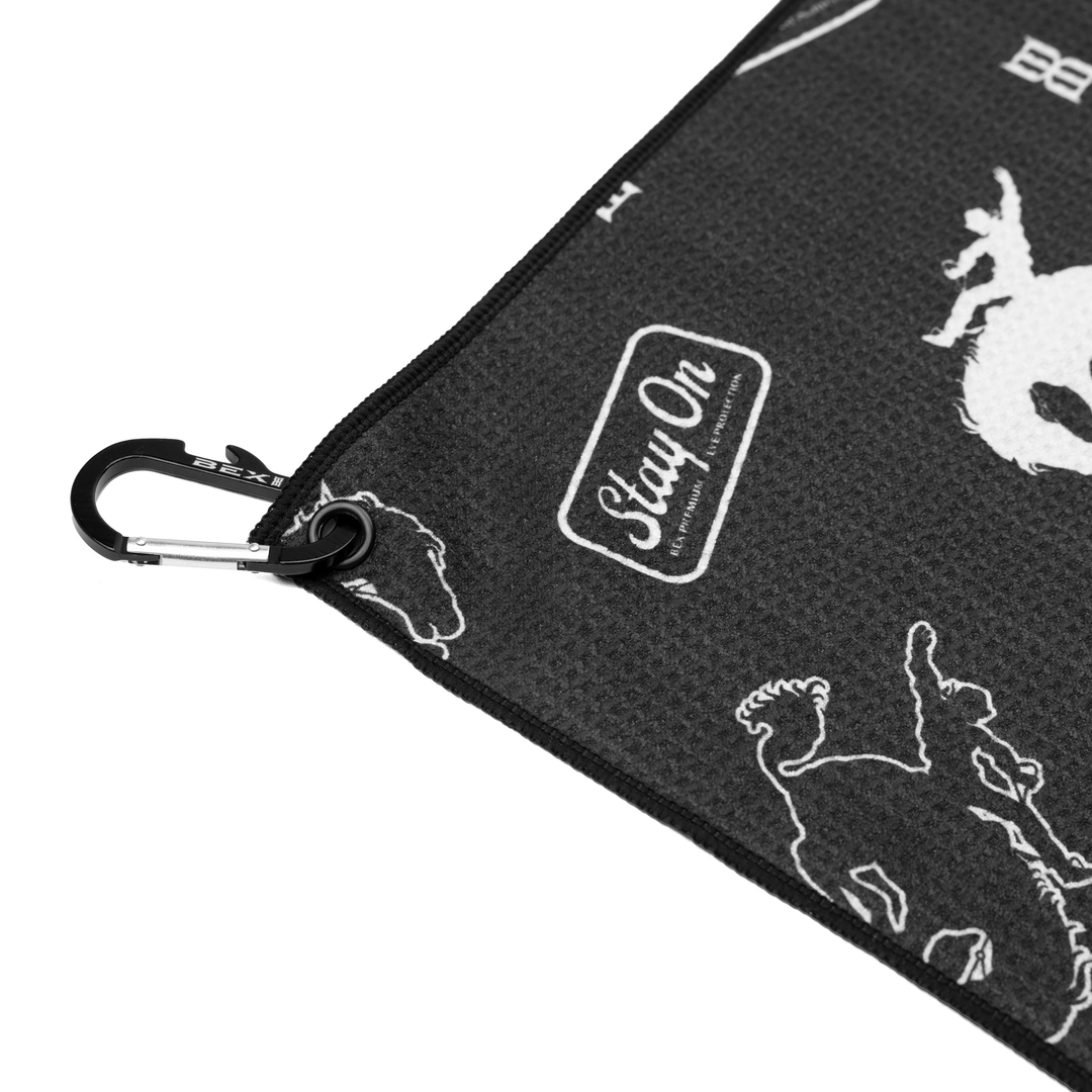 BUCKIN' GOLF WAFFLE WEAVE TOWEL [LIMITED EDITION]