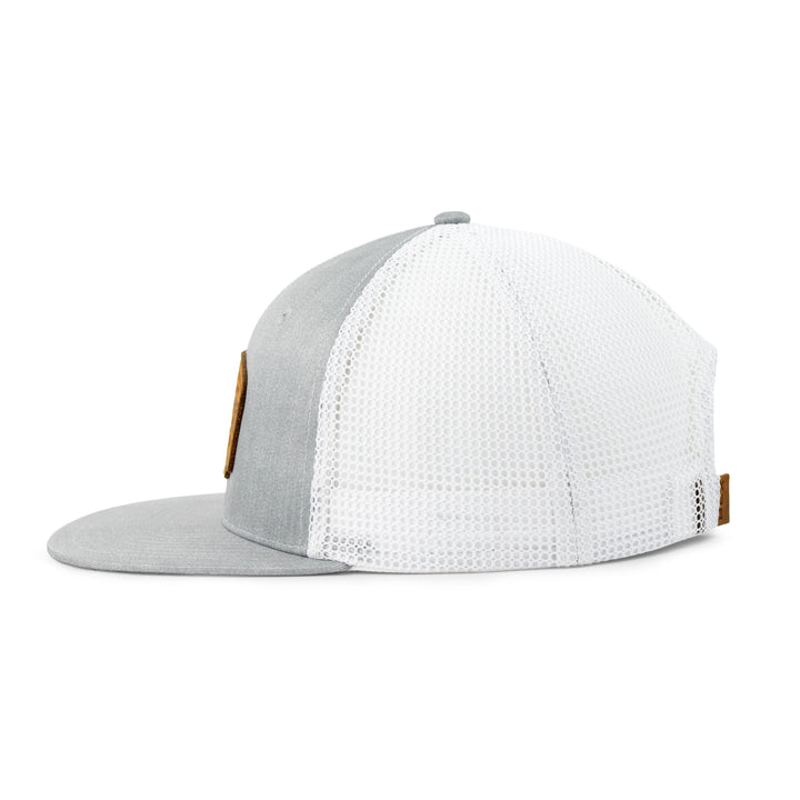 Caps Rustler H0266HG Heather Gray Side #color_heather-gray