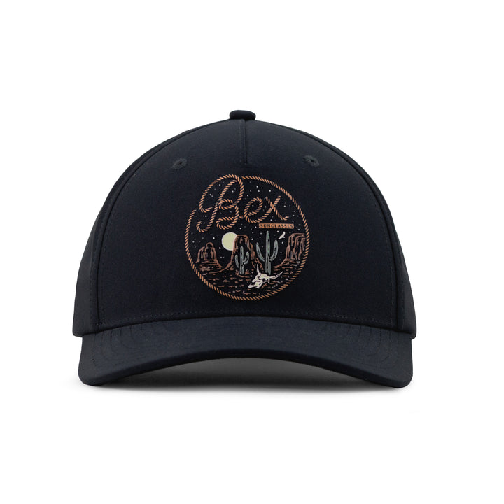 Caps-Sierra-H0256B-Black Front #color_black