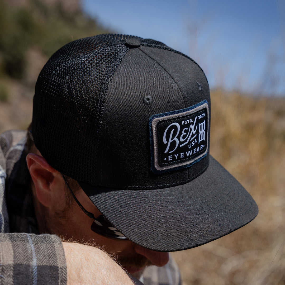 Caps Wyatt H0251B Black Closeup  #color_black