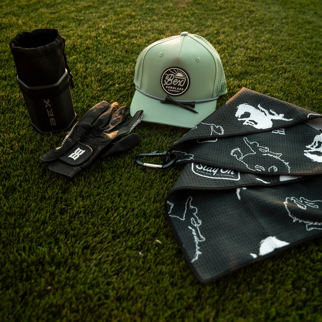 BUCKIN' GOLF WAFFLE WEAVE TOWEL [LIMITED EDITION]