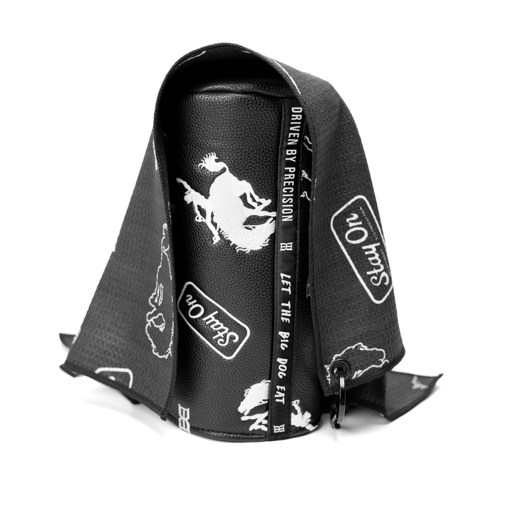 BUCKIN' GOLF WAFFLE WEAVE TOWEL [LIMITED EDITION]