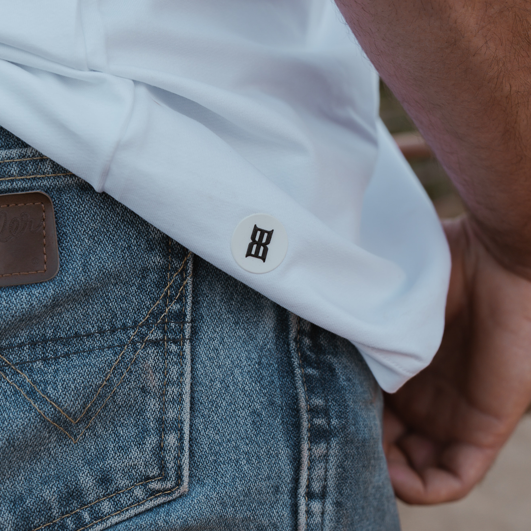 HARDEST WORKING T-SHIRT (WHITE)