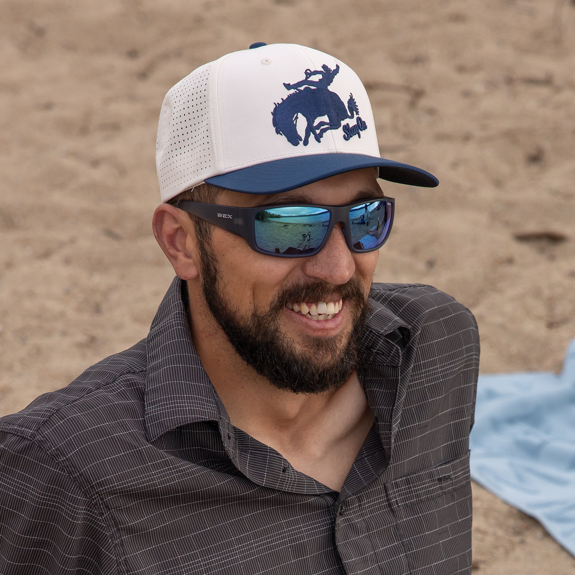 BEX® Badlands Polarized Sunglasses | Pool Party Limited Edition