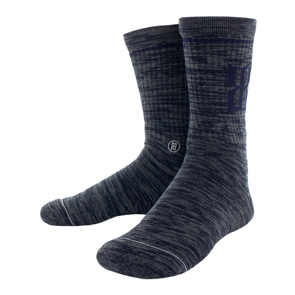 Socks Icon Marl Navy