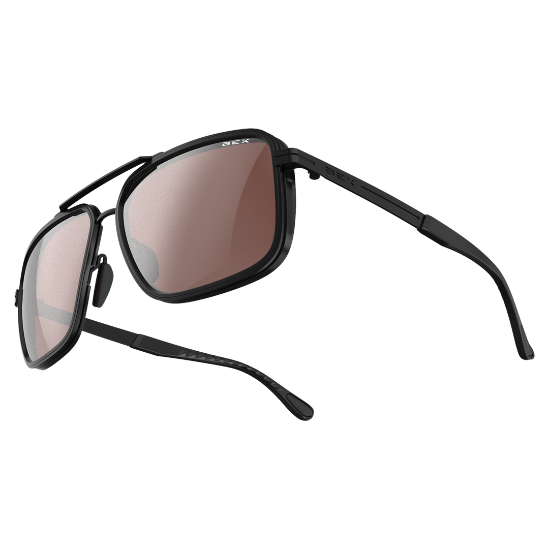 Sunglasses Dusk S144BKBRSL Black Brown Silver#color_black-brown-silver