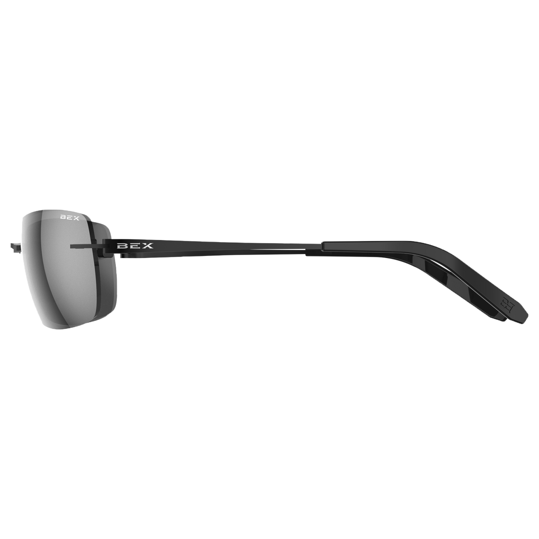 Sunglasses Fynnland XL S40BGS Black Gray Silver#color_black-gray-silver