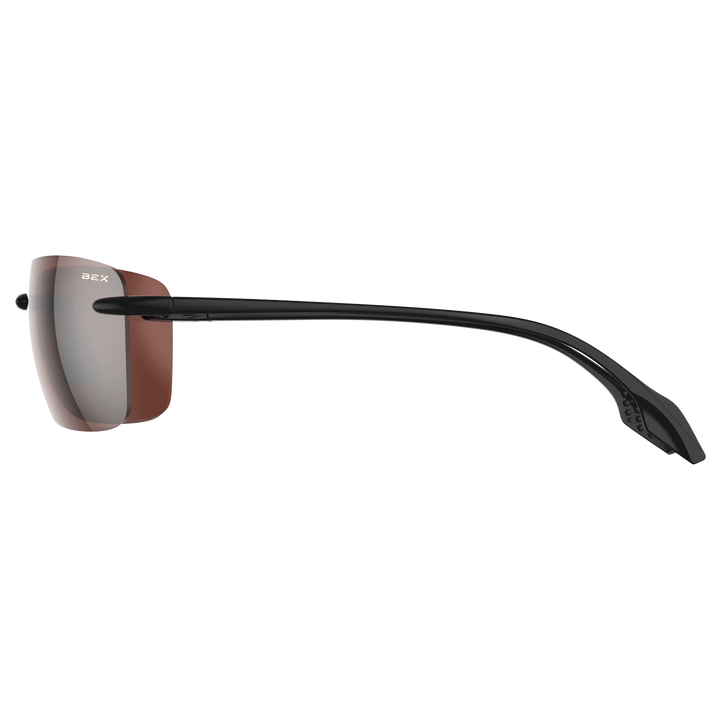 Sunglasses Jaxyn X S38BBS Black Brown Silver#color_black-brown-silver