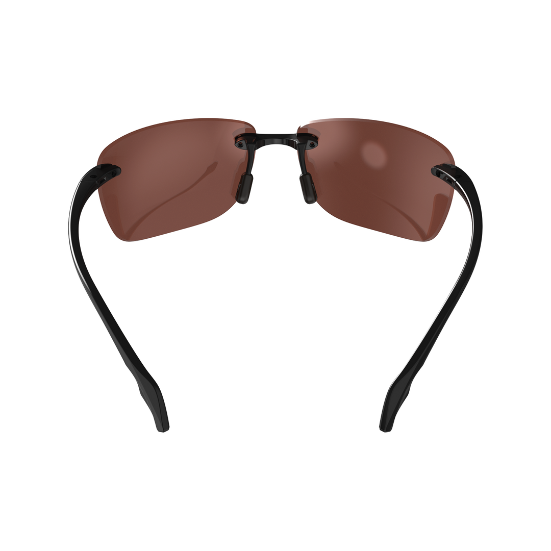 Sunglasses Jaxyn X S38BBS Black Brown Silver#color_black-brown-silver
