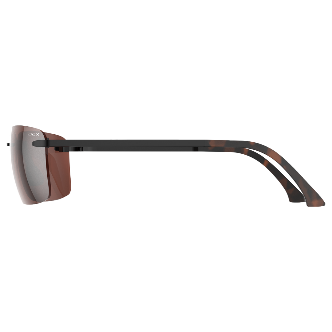 Sunglasses Legolas S20BBS Black Brown Silver#color_black-brown-silver