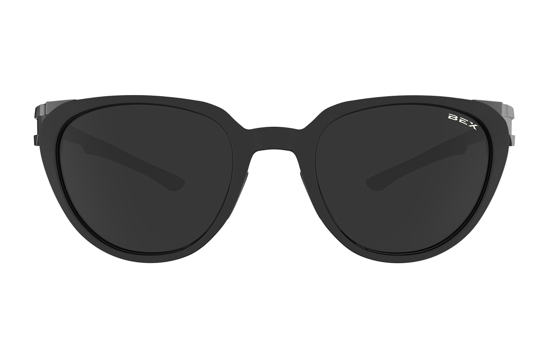 Sunglasses Lind S119BG2 Black Gray Black Hinge 1