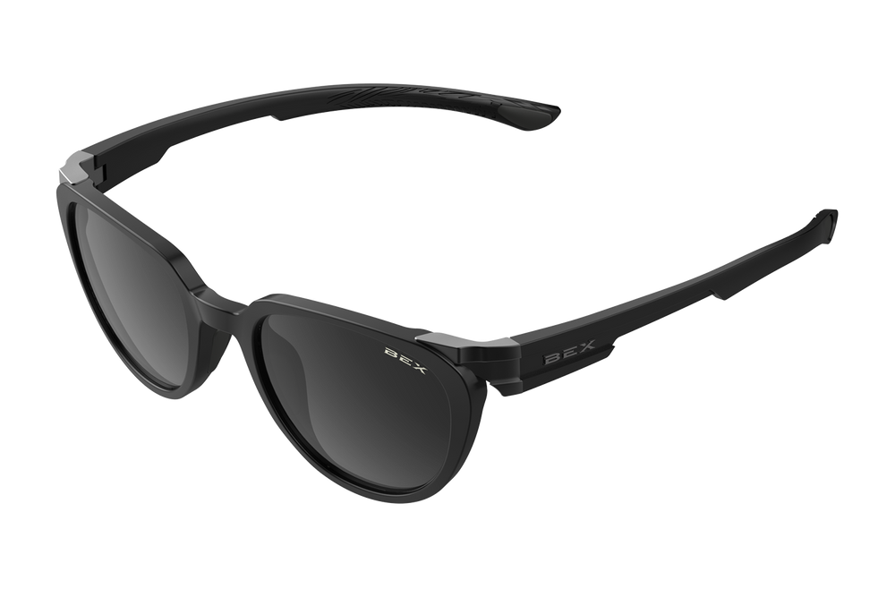 Sunglasses Lind S119BG2 Black Gray Black Hinge 2
