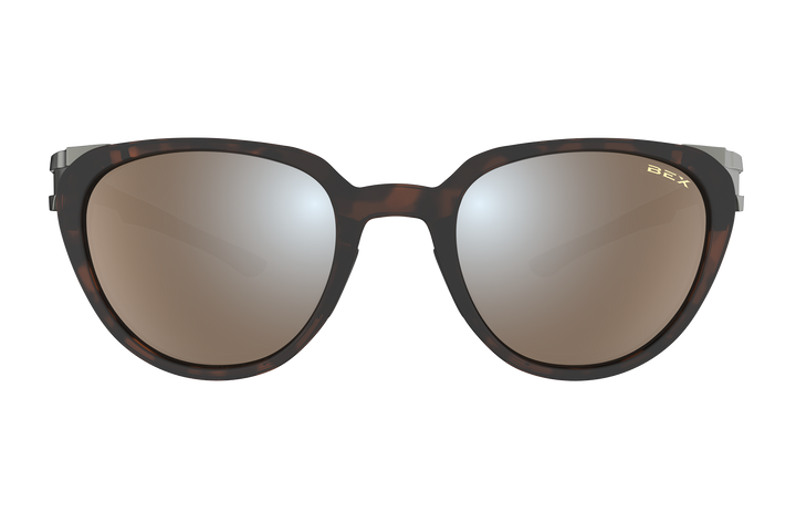 Sunglasses Lind S119TBBS Tortoise Brown Brown Silver Flash 1