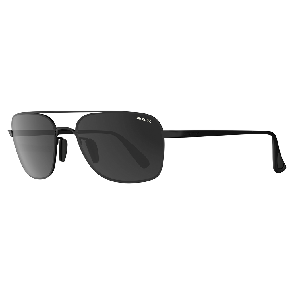 Sunglasses Mach S115MBG Matte Black Gray 1