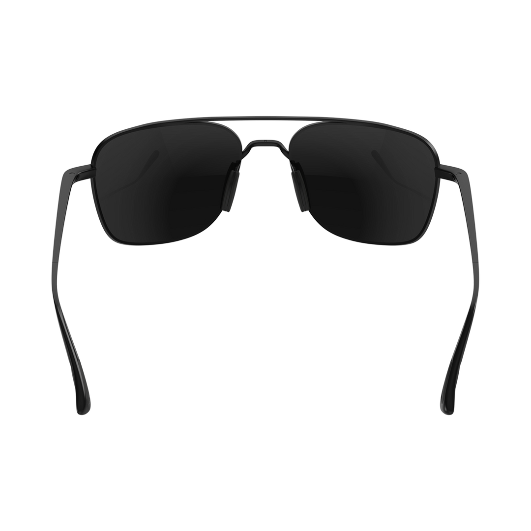 Very dark top aviator sunglasses