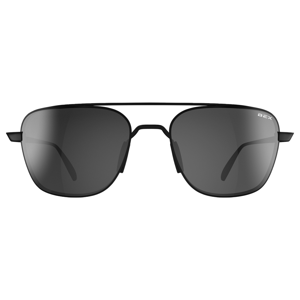 Sunglasses Mach S115MBGS Matte Black Gray Silver 2