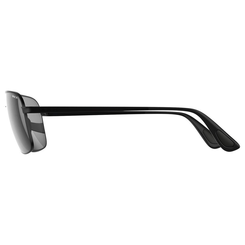 Sunglasses Mach S115MBGS Matte Black Gray Silver 3