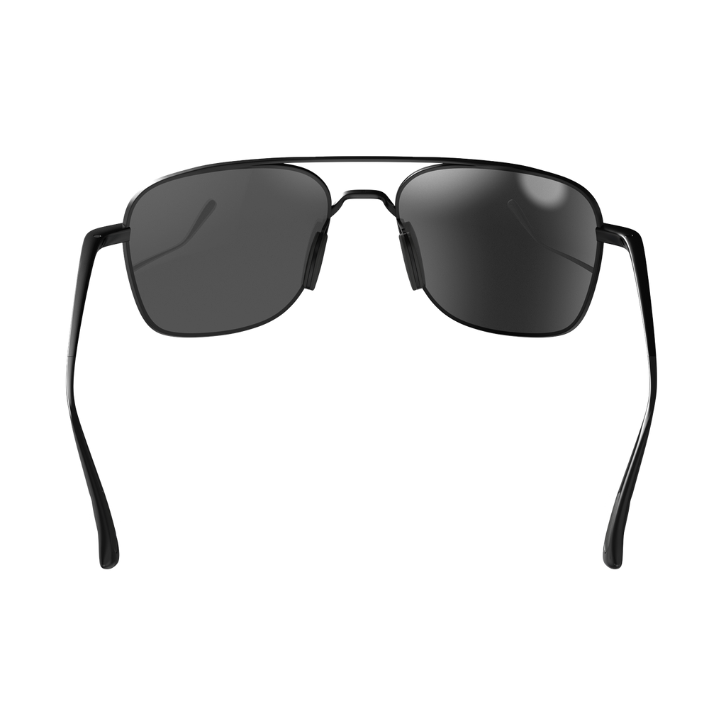 Sunglasses Mach S115MBGS Matte Black Gray Silver 5