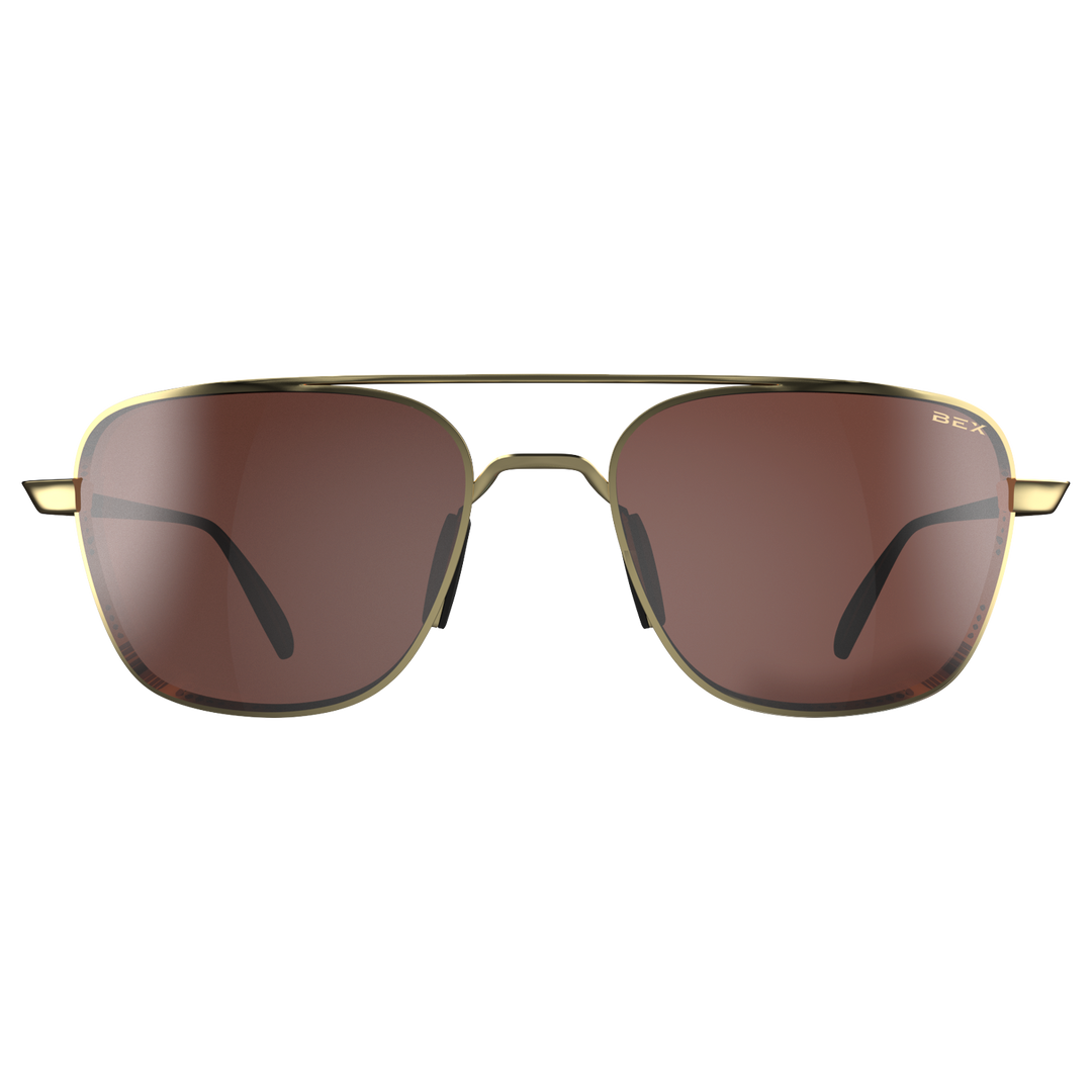 Sunglasses Mach S115MGB Matte Gold Brown#color_matte-gold-brown