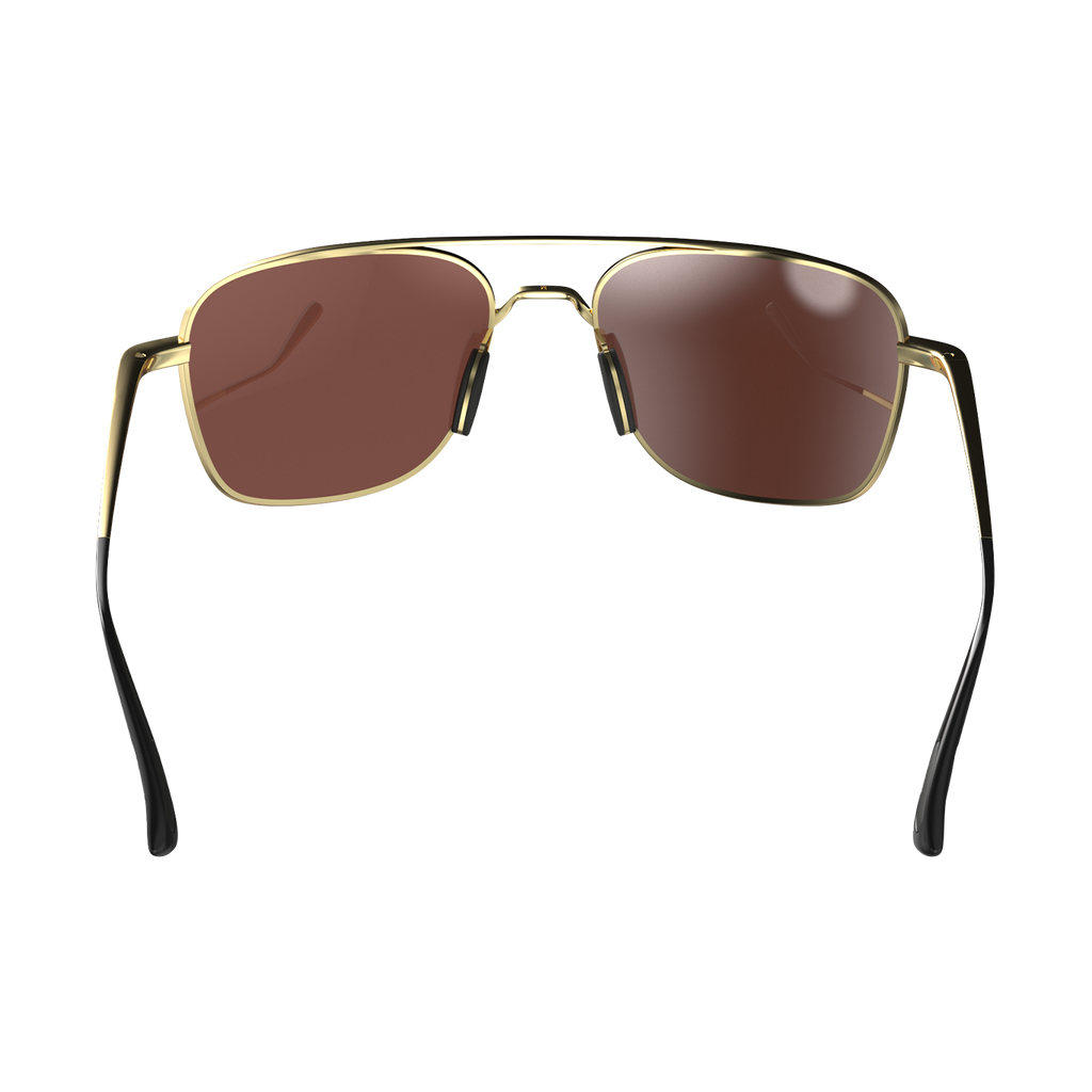 Sunglasses Mach S115MGB Matte Gold Brown 5