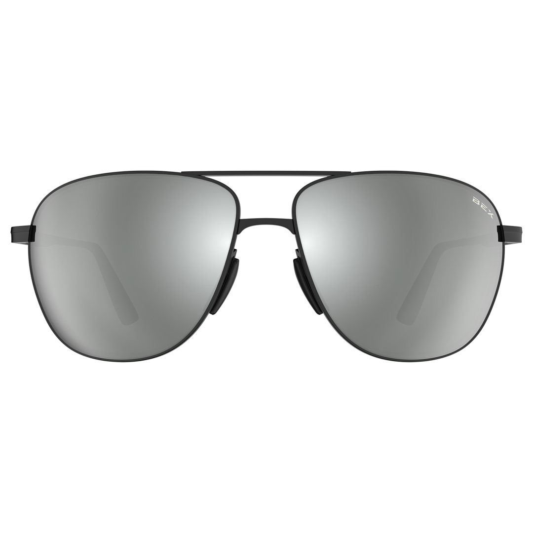 Silver rimmed deals sunglasses