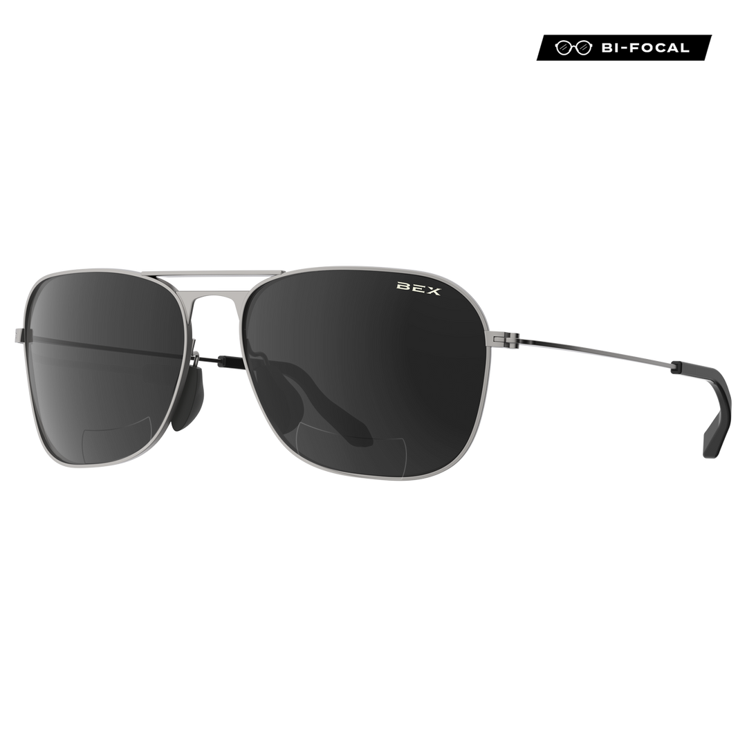 BEX Polarized Aviator Bi Focal Reader Sunglasses BEX Sunglasses