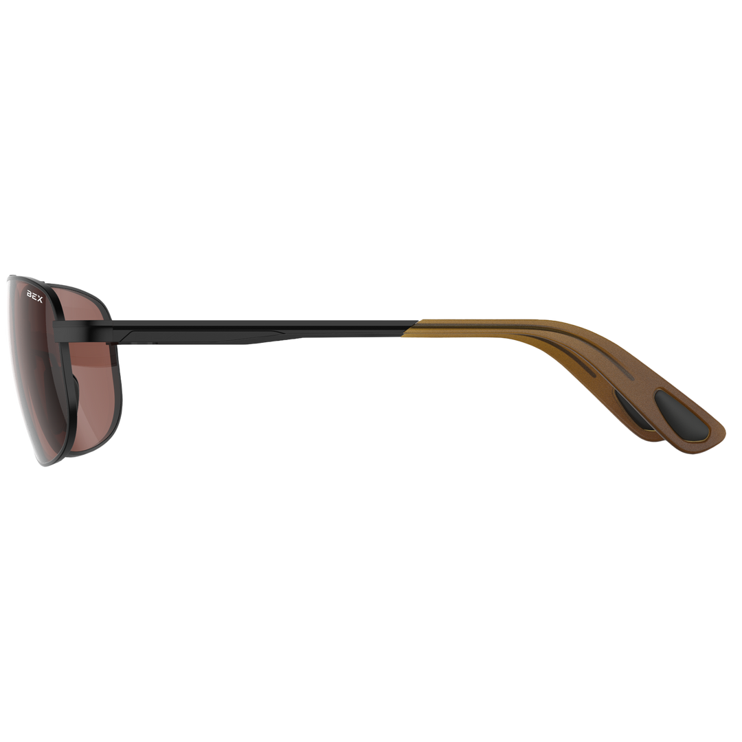 Sunglasses Talyon S142BKBR Matte Black Brown #color_matte-black-brown