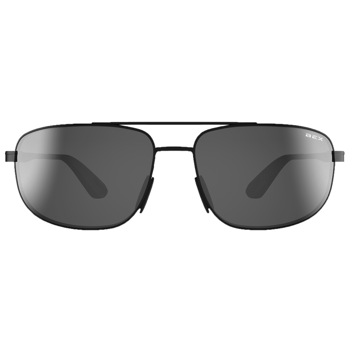 Sunglasses Talyon S142BKGYSL Matte Black Gray Silver #color_matte-black-gray-silver