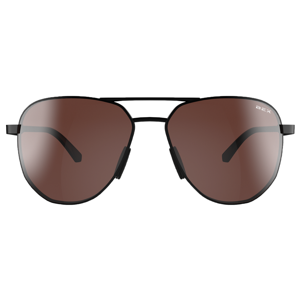 Sunglasses Welvis S128BKBRSL Black Brown Silver#color_black-brown-silver