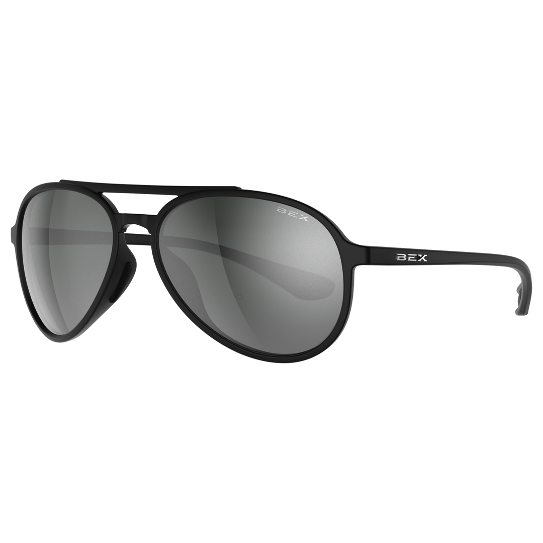 Sunglasses Wesley Lite S124BKGYSL Black Gray Silver-Silver#color_black-gray-silver