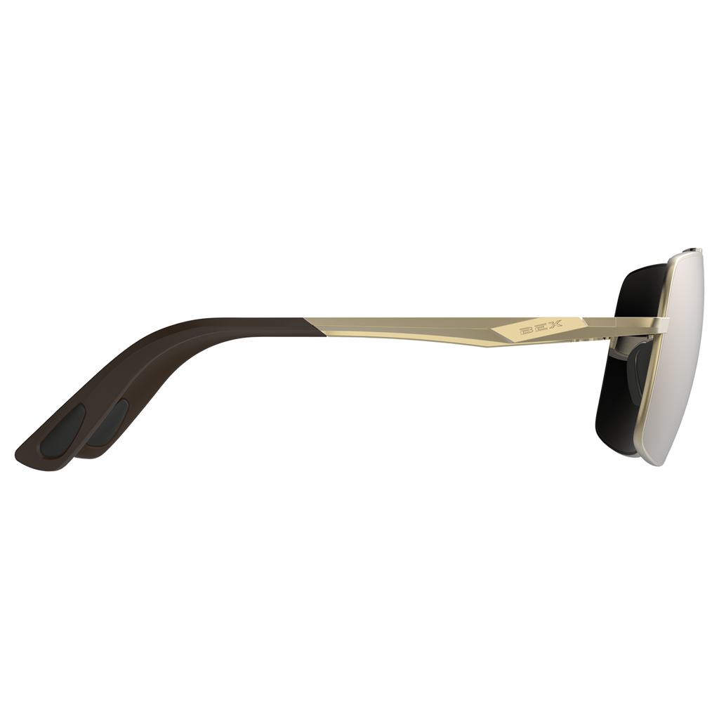 Sunglasses Wing S116MGBS Matte Gold Brown 4