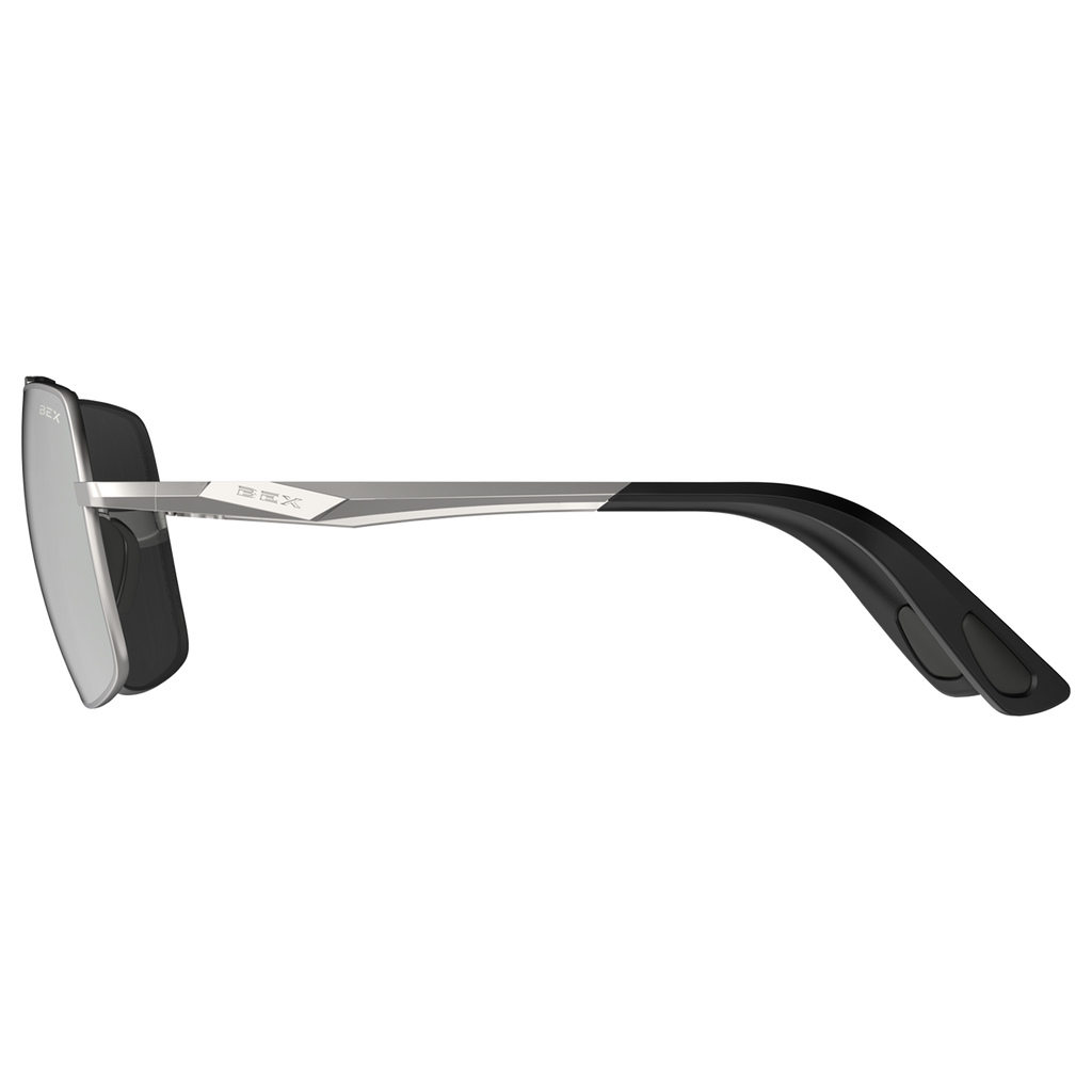 Sunglasses Wing S116MSGS Matte Silver Gray Silver 3