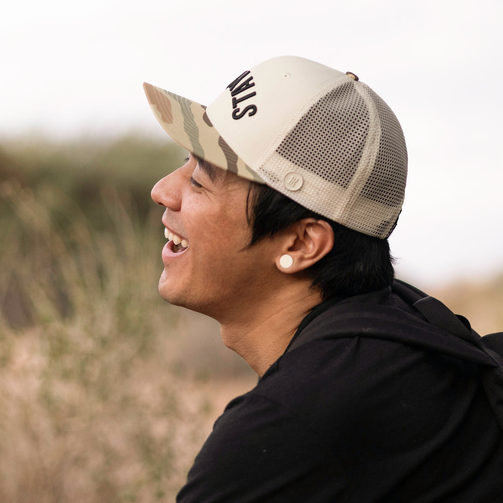 Tracker Bone Sundance Camo Cap H0300BSC #color_bone-sundune-camo
