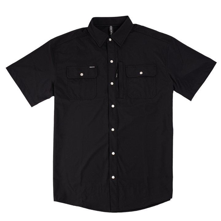 VERSA SHORT SLEEVE SHIRT (BLACK)