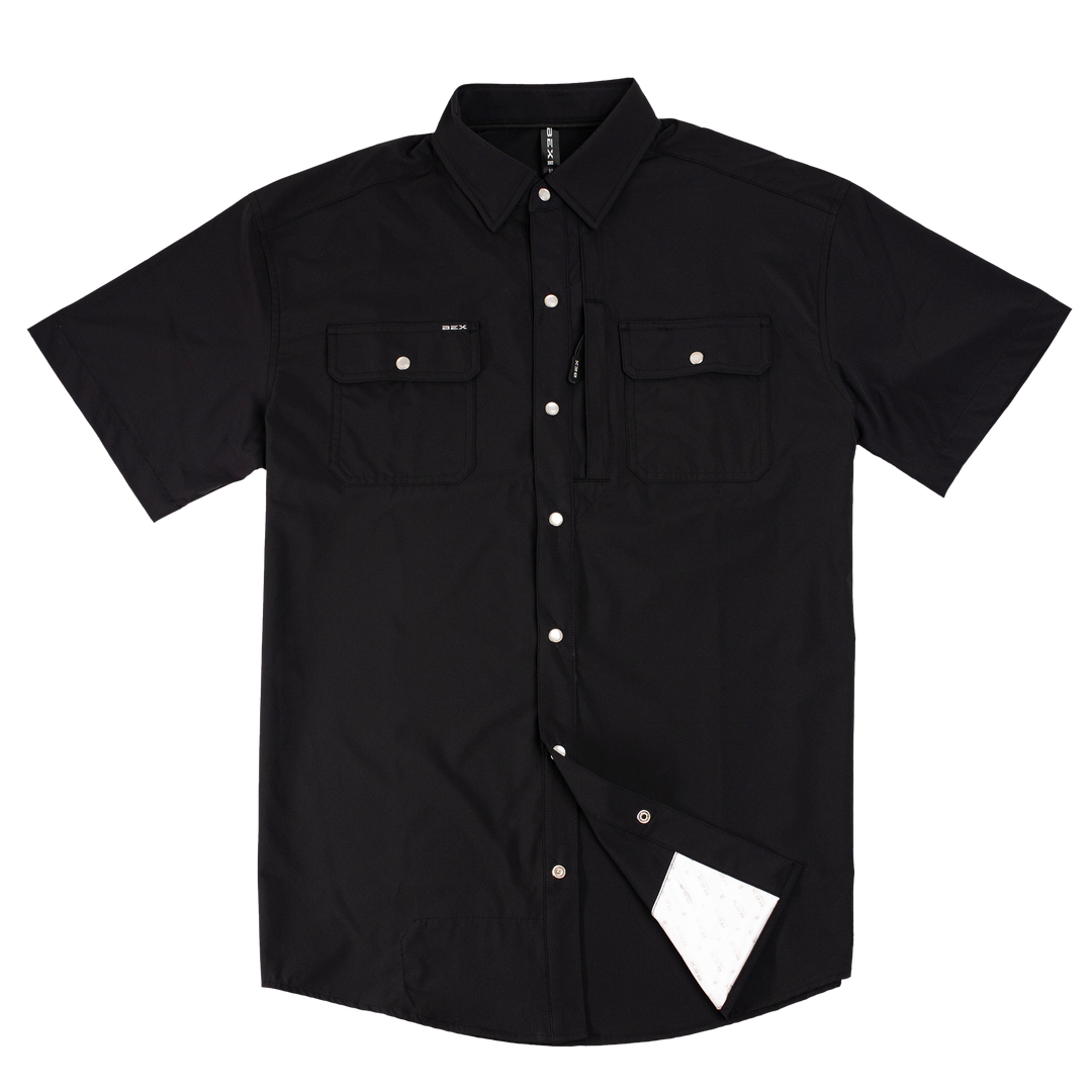 VERSA SHORT SLEEVE SHIRT (BLACK)